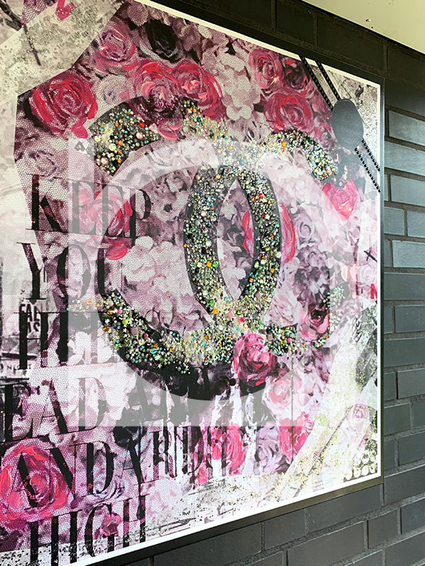 UNIKAT Nola Art Its magic let your soul glow like Chanel 7