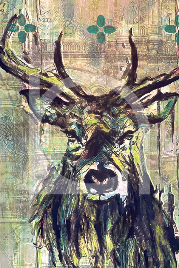 UNIKAT Nola love of nature hirsch 4
