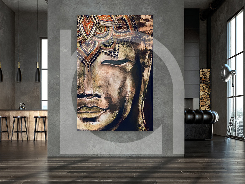 UNIKAT Nola Art Spirit Senses Buddha Mandala Montage