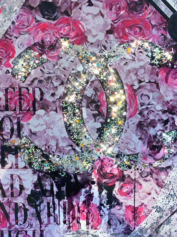 UNIKAT Nola Art Its magic let your soul glow like Chanel 8