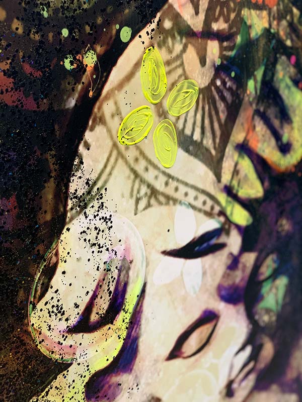 UNIKAT Nola Art Spirit Senses Engel betend 2 3