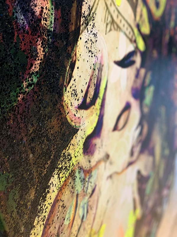 UNIKAT Nola Art Spirit Senses Engel betend 2 4